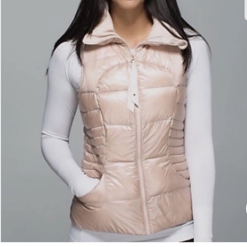 Lululemon Athletica Blush Puffer Vest